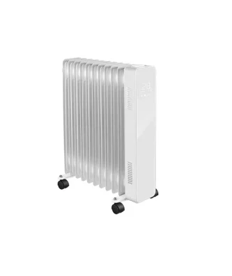 Radiateur à Bain d'huile avec application wifi. écran tactile LED et télécommande 2500W blanc Vendos85