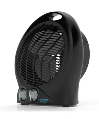 Chauffage soufflant avec 3 modes de fonctionnement 1000W 2000W noir Cecotec