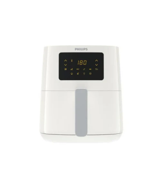 Airfryer Essential Compact Digital Hd9252/00, Friteuse Sans Huile, 0,8kg, Technologie Rapid Air, 7 Préréglages, Blanc Philips