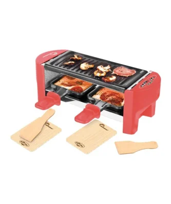 Raclette 2p 350w Meuuuh Rouge Brique Little Balance - 8631 Little Balance