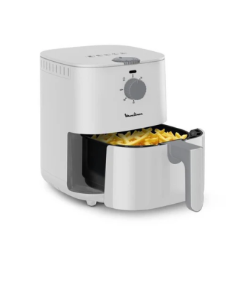 Friteuse Sans Huile, Capacité 3.5 L, Air Fryer Compacte, Polyvalente, écoénergétique, Easy Fry Essential Ez130a20 Moulinex