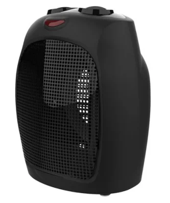 Chauffage soufflant en céramique avec 3 modes de fonctionnement 1500W noir Cecotec