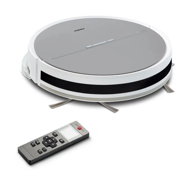 Medion E35 - Robot Aspirateur - Puissance D'aspiration 2000pa - Navigation Gyroscopique - 2 Brosses Latérales Et Capteur Mural Medion