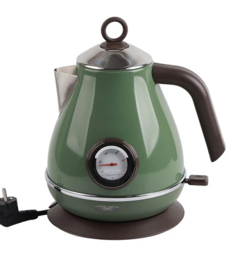 Bouilloire électrique Rétro en Acier Inoxydable de 1,7 L vert Vendos85