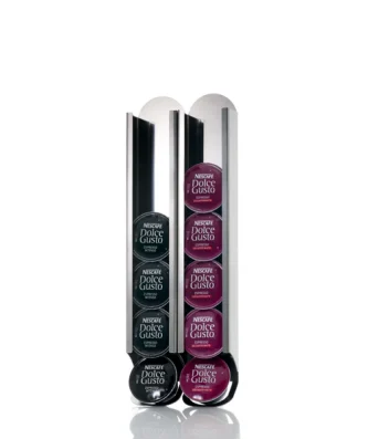 Kapsulas. set de 2 distributeurs adhésifs compatibles avec les capsules dolce gusto Don Hierro