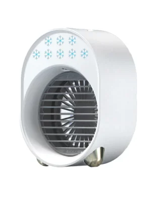 Mini Rafraichisseur d'air Portable 3 En 1 blanc Vendos85