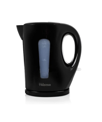 bouilloire électrique de 1,7L sans fil 2200W noir Tristar
