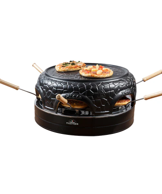 Four à pizza électrique 6 personnes Pizzetteria 860 W noir Bestron