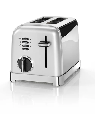 Toaster 2 tranches Gris perle 900 W Cuisinart