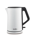 Bouilloire électrique double paroi 1,4 L 2000 W blanche Simeo