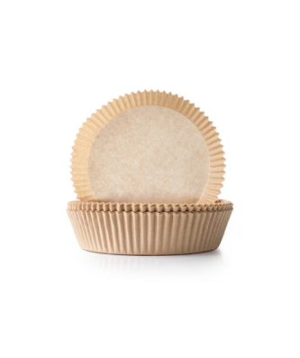 Caissettes pour friteuses à air rondes 50 pièces Ibili