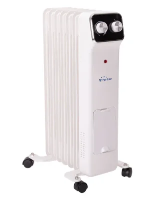 Radiateur d'huile blanc avec réservoir d'humidification Purline
