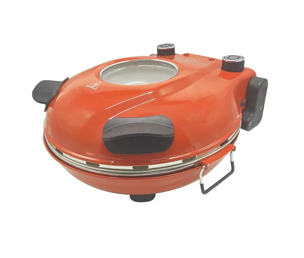 Four à Pizza électrique 420 ℃ 1200W orange Vendos85