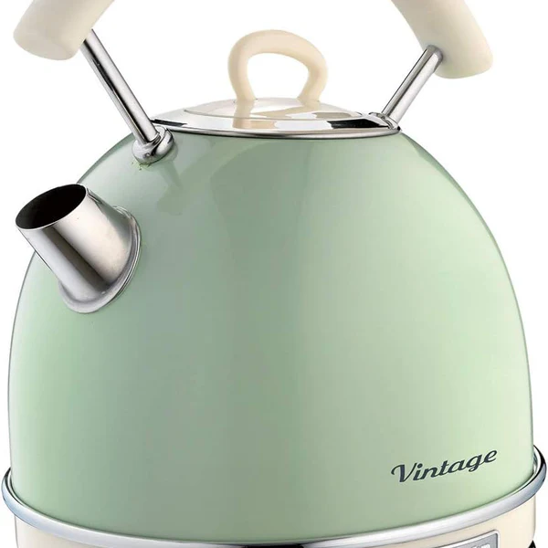 bouilloire électrique de 1,7L sans fil 2000W vert pastel Ariete