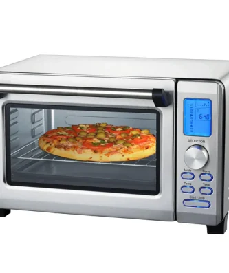 Mini four de 23 litres à circulation d'air et rôtissoire Syntrox