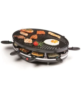 Domo Do9038g Appareil A Raclette 8 Personnes - Noir Domo