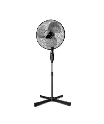 Fr9010300b-ventilateur Sur Pied - 40w - 40cm - 3 Pales - Noir - Iris Supra