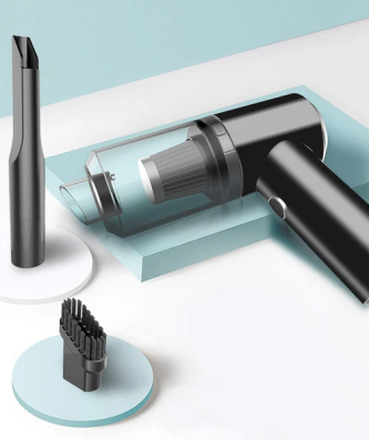 Aspirateur de table sans fil rechargeable 6000PA noir Vendos85