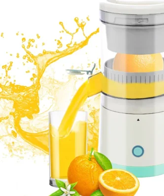 presse-agrumes électrique portable rechargeable par USB avec brosse de nettoyage Vendos85