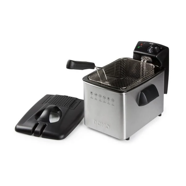 Domo Do465fr Friteuse Electrique Semi-professionnelle - Inox Domo