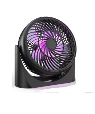 Ventilateur de table 8 pouces avec télécommande noir Vendos85
