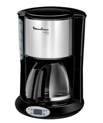 Cafetière programmable Subito Timer 1,25 L avec arrêt automatique FG362810 Moulinex