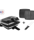 Gaufrier électrique Super 2 Antiadhésif 2 plaques (gaufres et croque-monsieur) avec pique Lagrange
