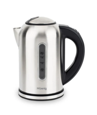 H.koenig Boe50 Bouilloire Programmable - Acier Inoxydable Hkoenig