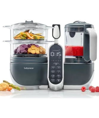 Babymoov Robot Cuisine Bebe Nutribaby + Industrial Grey Babymoov