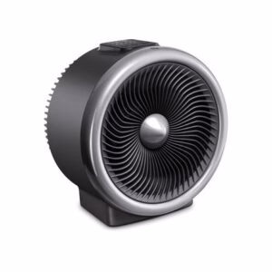 Chauffage soufflant 2 en 1 1200W 2000W noir Trotec