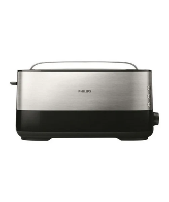 Grille Pain 1030w 8t° 1 Longue Tranche Noir Inox - Hd2692.90 Philips