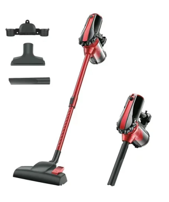 Aspirateur Balai Filaire 3 en 1 500W rouge noir Vendos85