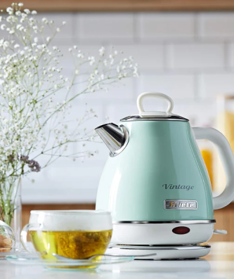 bouilloire électrique de 1L sans fil 1600W vert Ariete
