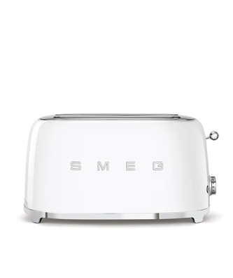 Grille pain 4 tranches 1500 W TSF02WHEU blanc Smeg