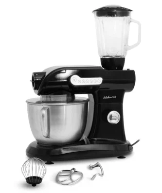 Robot pétrin 5L avec blender en verre EVOLUTIONB+ Noir Kitchencook