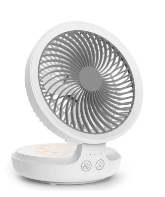 Ventilateur de Table avec Batterie 4000mAh blanc Vendos85