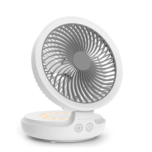 Ventilateur de Table avec Batterie 4000mAh blanc Vendos85