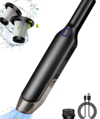 Aspirateur de table sans fil rechargeable 2000PA noir Vendos85