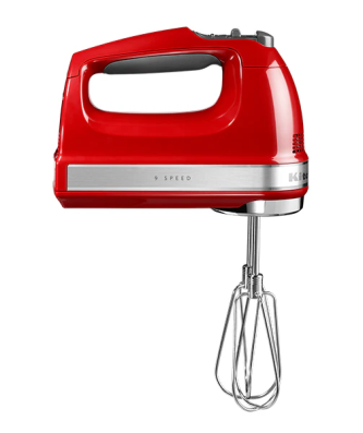 Batteur à main 9 vitesses empire 85 W 5KHM9212EER rouge Kitchenaid