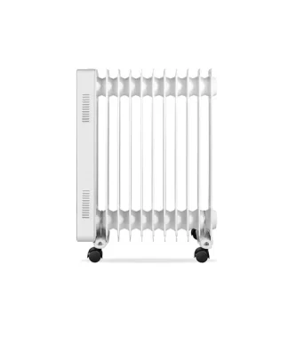 Radiateur à Bain d'huile 2500W avec minuterie 24h, Smart Control et App-Smart Life blanc Vendos85