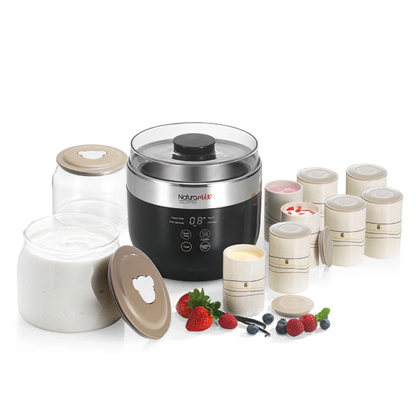 Lot yaourtière fromagère Voluptea 4 pots supplémentaires Naturamix