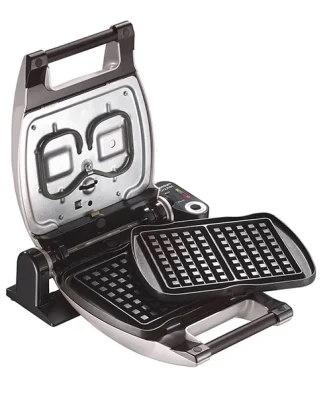 Gaufrier électrique Premium Gaufres® MINERAL + pique à gaufres Lagrange