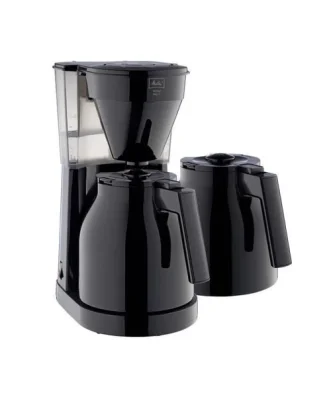 Melitta Easy Therm Ii - Cafetiere Filtre 1l - 1050 W + 2eme Verseuse - Noir Melitta