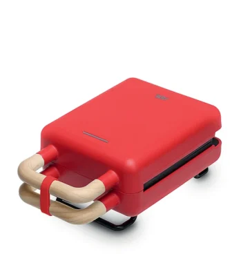 Gaufrier croque-monsieur 600 W KG2006-2 rouge ADE