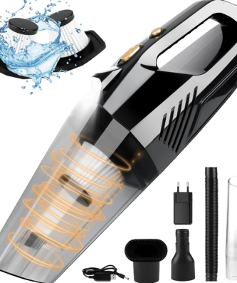 Aspirateur de table 120W avec Lampe LED noir Vendos85