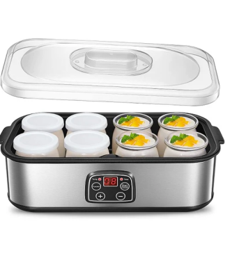 Yaourtière de 8 Pots 30W gris Vendos85