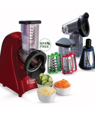 Russel Hobbs 22280-56 Hachoir Rape Electrique 200w Slice And Go 3en1 Russell Hobbs