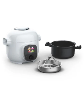 Cookeo Mini Multicuiseur Intelligent Haute Pression, 3 L, 150 Recettes Intégrées, Intuitif, Application Dédiée Ce88 Moulinex