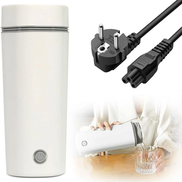 Mini Bouilloire Electrique de 0,4L blanc Vendos85