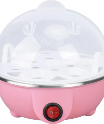 Cuiseur à œufs Jusqu'à 7 Gros œufs à la Coque rose Vendos85